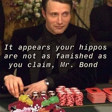 james bond poker meme